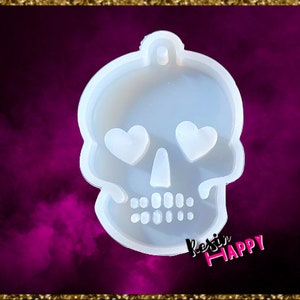 Mini Skull Head Mold, Mini Skull Mold, Silicone Mold Tiny Skull, Halloween Silicone Molds, Halloween Resin Molds, Epoxy Molds, UV Resin