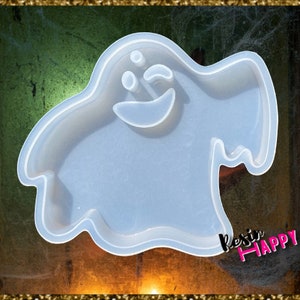 Ghost Resin Keychain Mold, Halloween Silicone Molds, Halloween Resin Molds, Epoxy Molds, Silicone Mold, UV Resin, Halloween Earring Mold