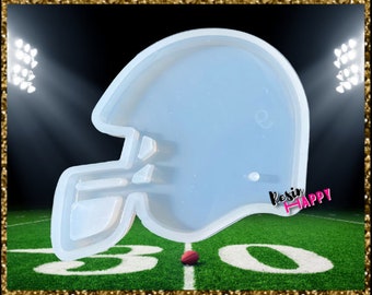 Moule porte-clés en résine pour casque de football, Moules en résine uniques, Moules en silicone pour résine, Résine époxy, Résine UV, Moules en résine pour porte-clés