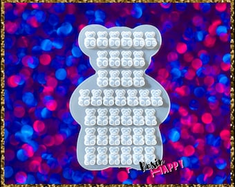 Grand moule en silicone Teddy & Gummy Bear