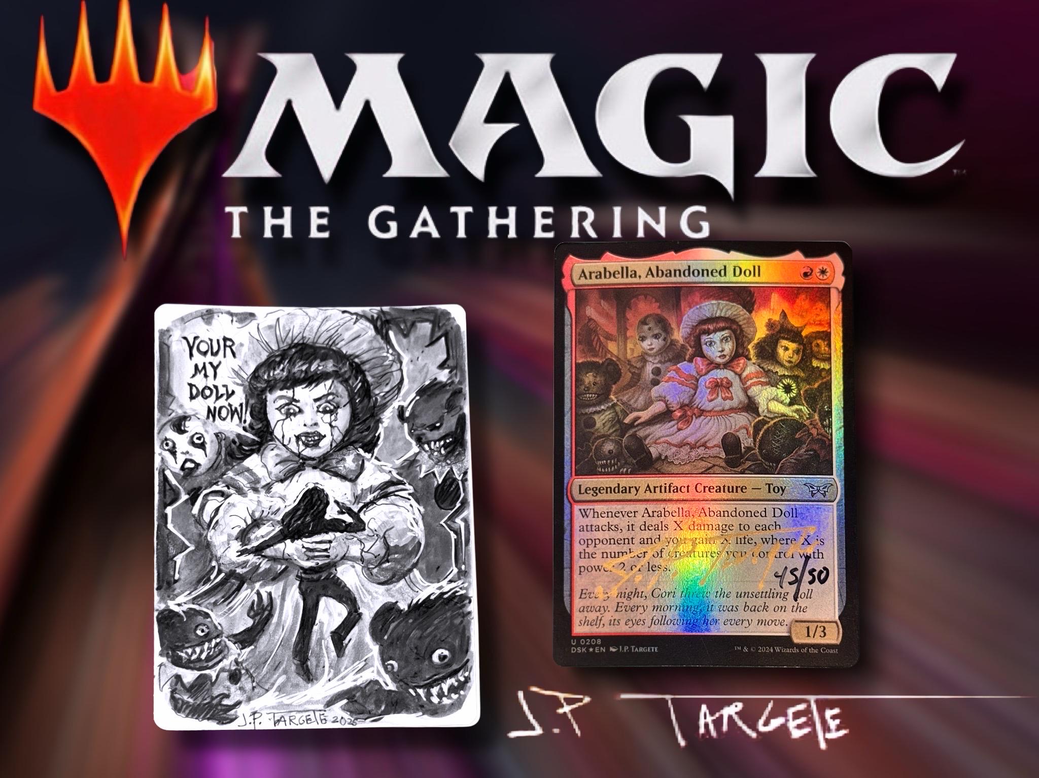 [MTG]Arabella, Abandoned Doll アーティストプルーフ MTG]Arabella, Abandoned Doll アーティストプルーフ Commander