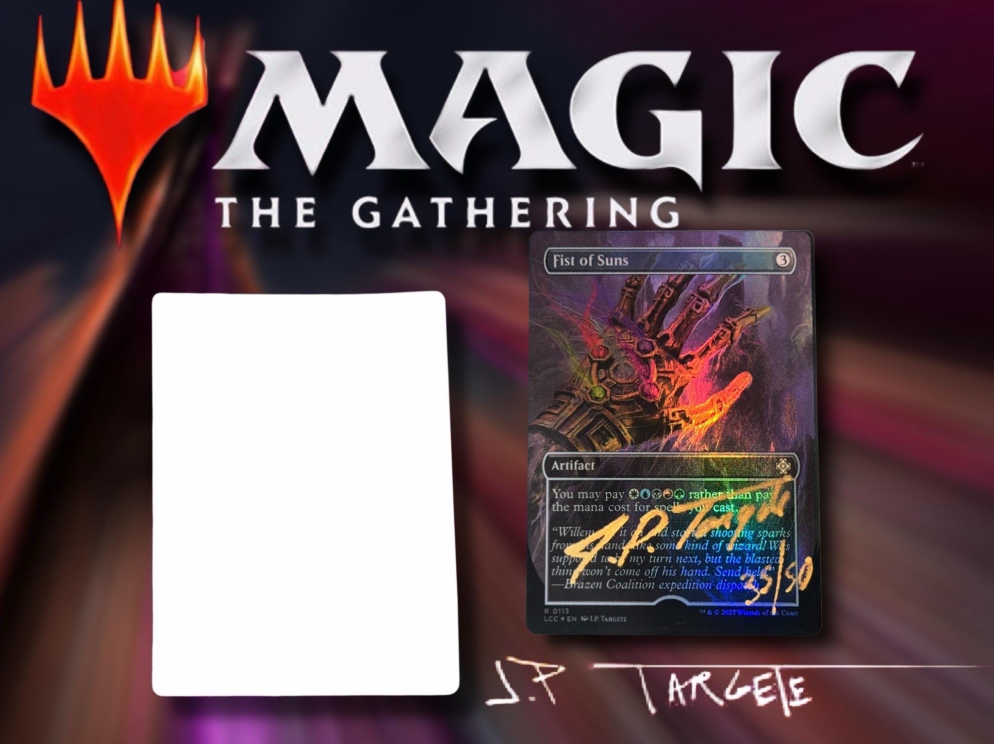 wedding ring card mtg Amazon.com: Magic: The Gathering The Brothers War Gift Bundle