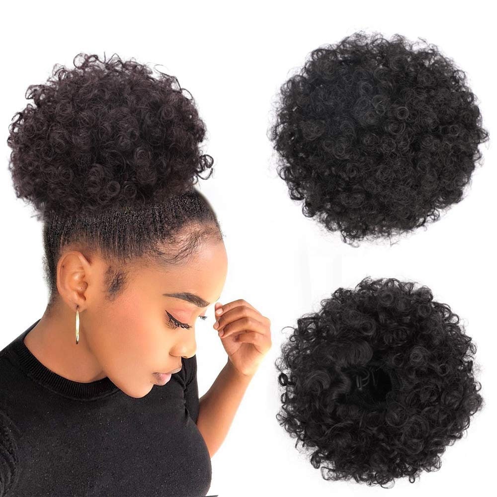 Afro Kinky Curly Black Hair Ponytail Hairstyles Clip Ins Natural Puff Ponytails Extensions Drawstring Pony-tail | Curly Ponytail Afro Kinky Curly Drawstring Ponytail Synthetic Hair Extension Clip In Hair Tail Hairpieces Wig Afro Kinky Curly Black Hair Ponytail Hairstyles Clip Ins Natural Puff Ponytails Extensions Drawstring Pony-tail | Curly Ponytail Afro Kinky Curly Drawstring Ponytail Synthetic Hair Extension Clip In Hair Tail Hairpieces Wig