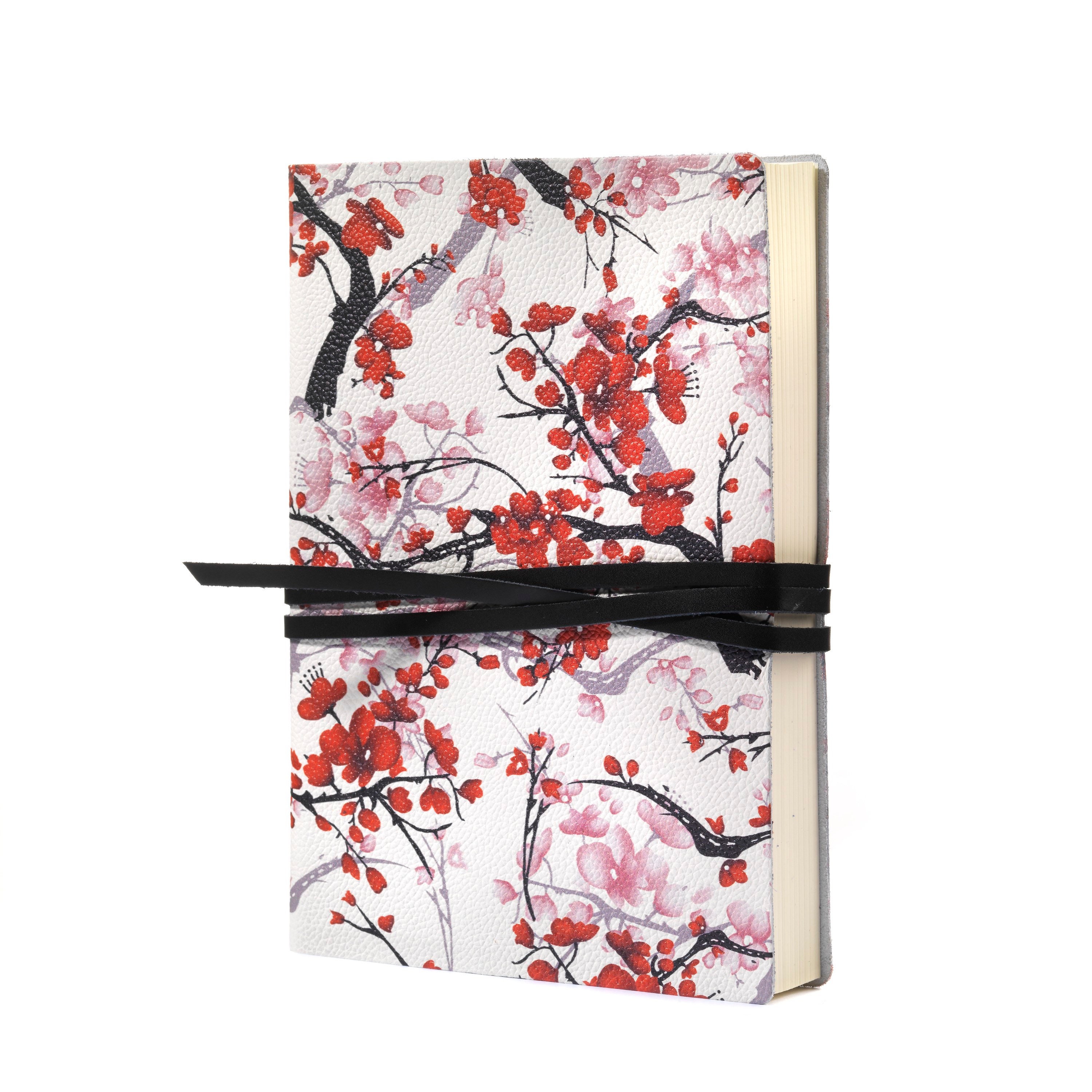 Ivy edera Evergreen Vine Printed Italian Leather Journal 