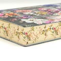 Toscana Floral Painting Printed Soft Italian Leather Journal, Notebook: Handmade in Italy