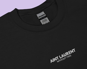 ysl sweatshirt etsy