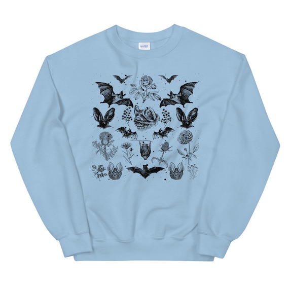 BAT SWEATSHIRT ⎮ Unisex Graphic Sweatshirt Jumper ⎮ I Love