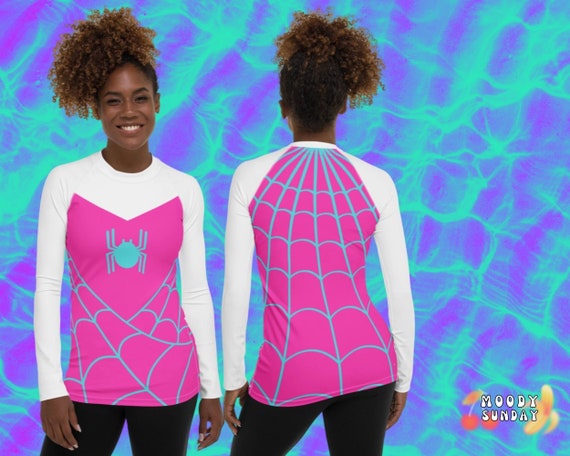 Womens Rash Guard SPIDER GWEN Spidergwen Shirt for Adults, Superhero  Costume, Womens Spider Costume, Spider Gwen Top for Women, T-shirt - Etsy  Canada