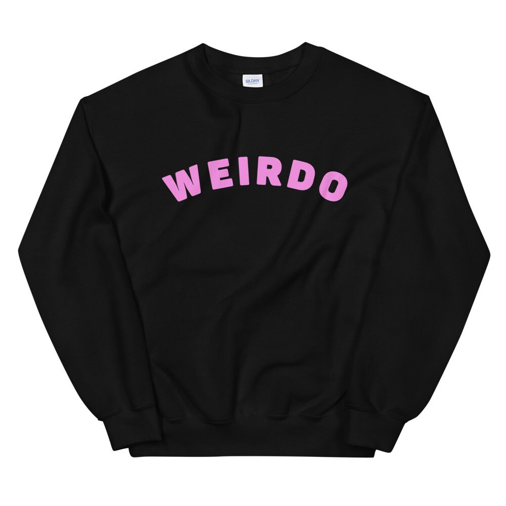 WEIRDO • PINK Weirdo Sweatshirt SWEATER Crewneck Jumper Y2K