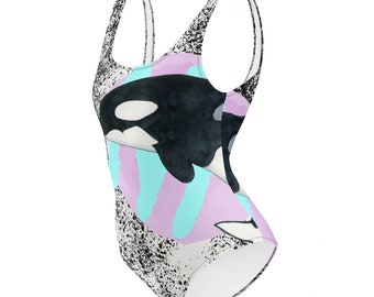 【OHOTORO】 Jellyfish Swimwear swimsuit-front-mockup-