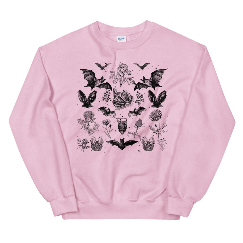BAT SWEATSHIRT ⎮ Unisex Graphic Sweatshirt Jumper ⎮ I Love