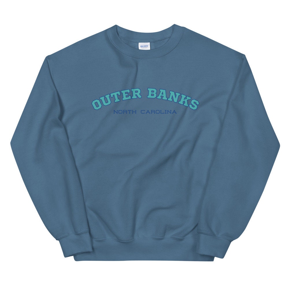 Outer Banks Crewneck Sweatshirt North Carolina Sweatshirt Etsy