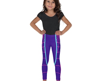 SPIDER GWEN Kid's Leggings Spidergwen tights for girls, girls superhero costume, kids spider costume, Spider Gwen top for girls, bottoms