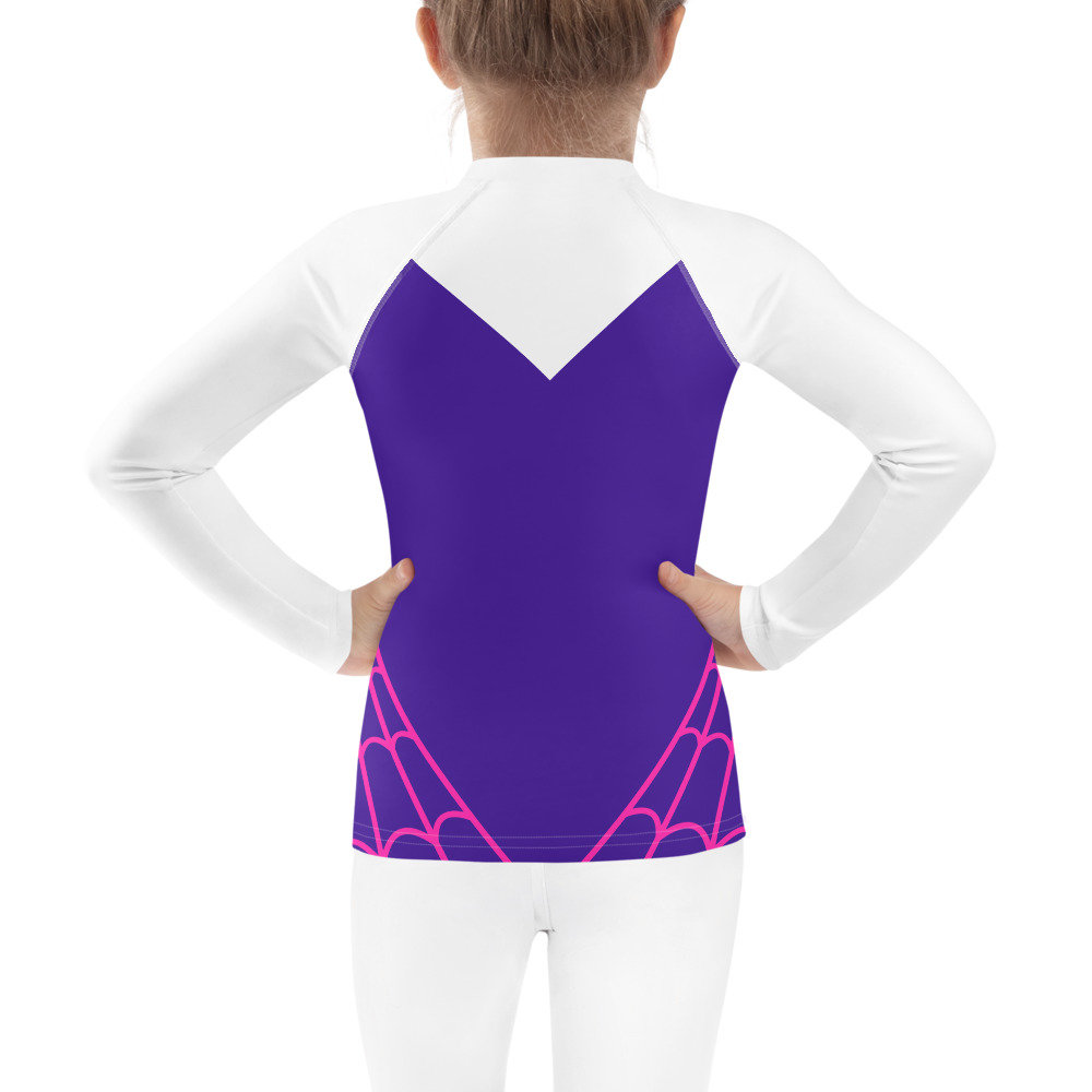 SPIDER GWEN Kids Rash Guard Spidergwen Shirt for Girls Girls - Etsy