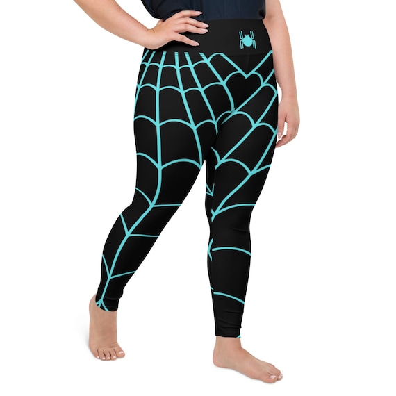 SPIDER GWEN Women's Plus Size Yoga Leggings, Spidergwen Tights for