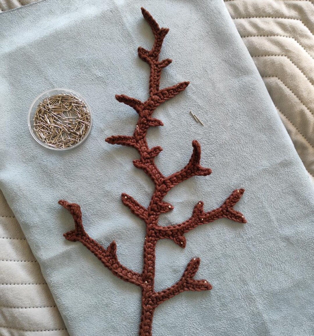 Tree Branch Crochet Pattern & Diagram - Etsy