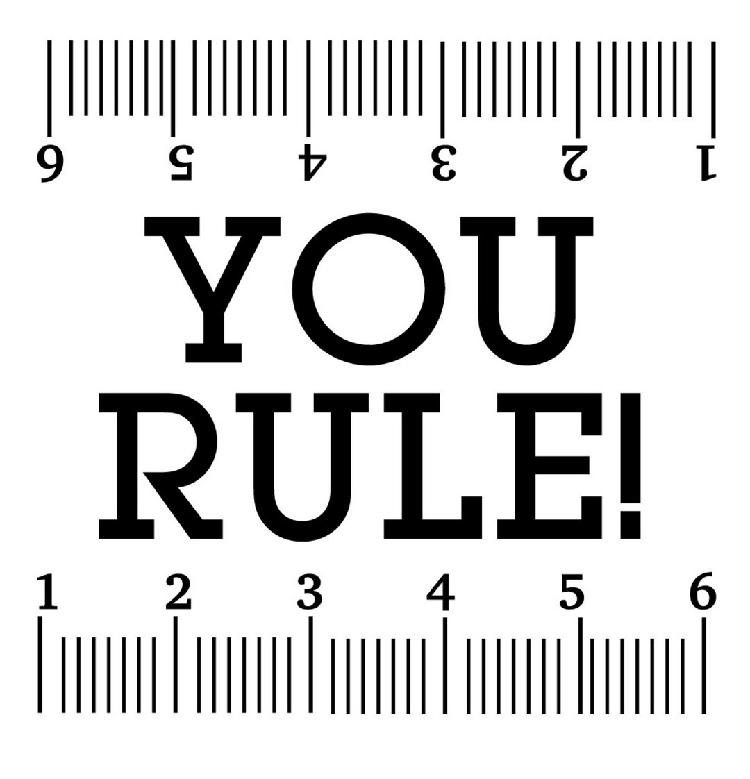 You Rule Ribbon Teacher Mix and Match