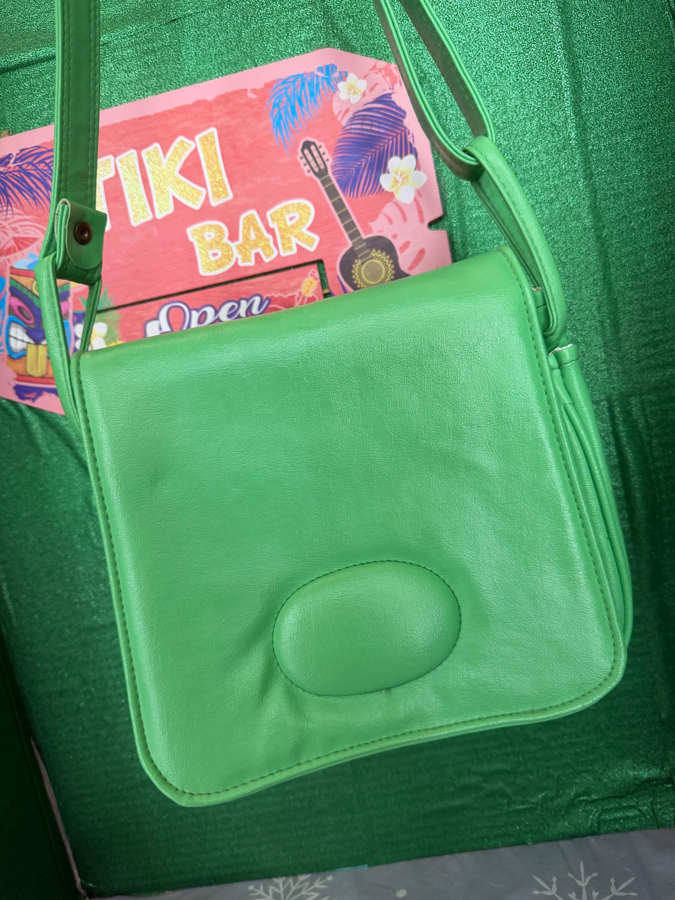 Vintage Coach Lime Green Leather - Etsy