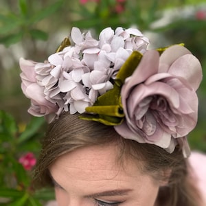 Vintage 1950s Tailored Women Fifth Avenue Flower Hat