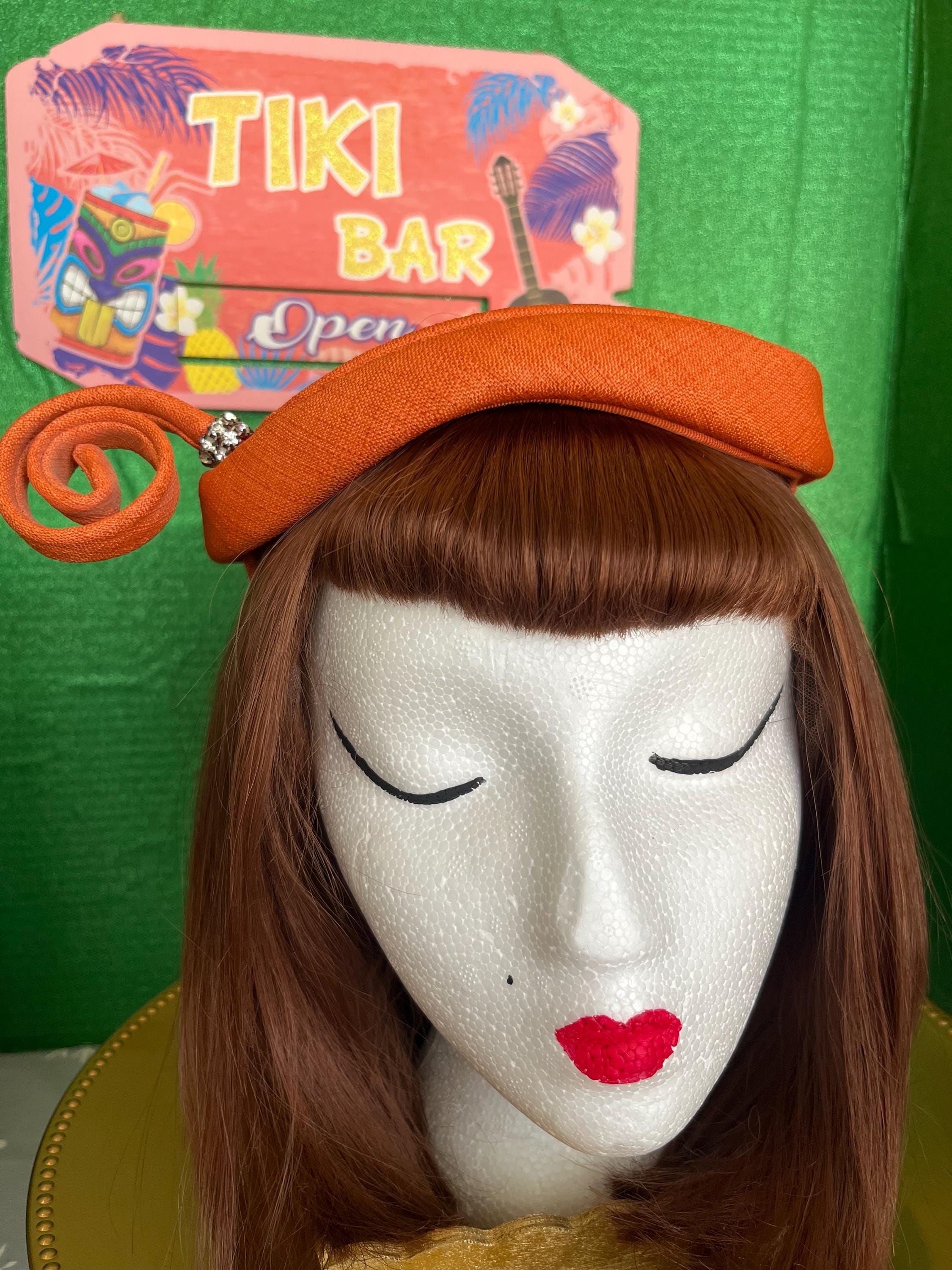 1960s Green Yellow & Orange Woven Spring Bubble Hat il_fullxfull.6008164459_77r3.jpg main image 2