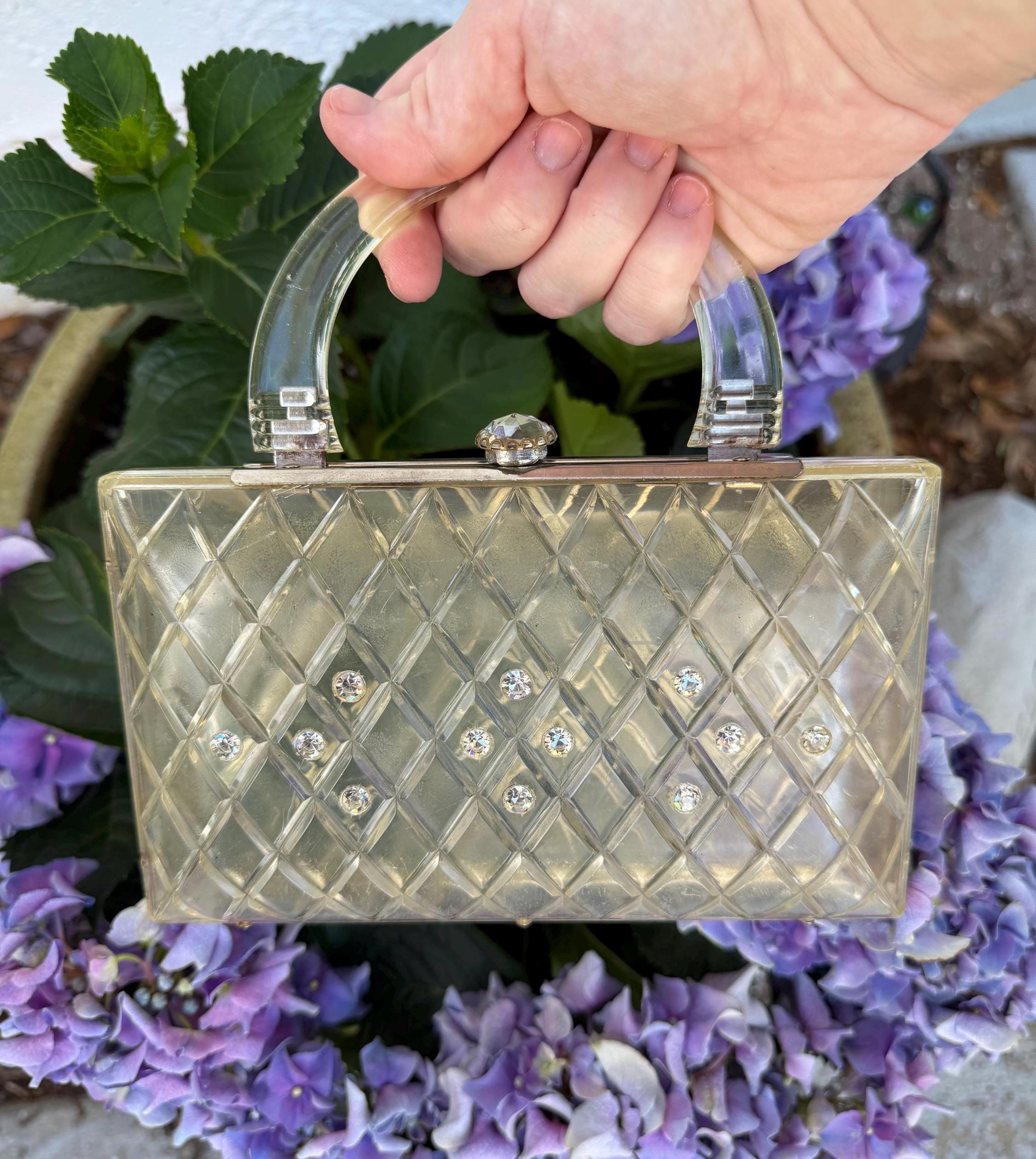 1950s Lucite Purse - Etsy