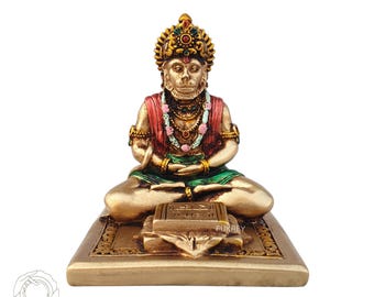 ハヌマーン像、猿神、10.5インチ、宗教的および精神的な贈り物、インド