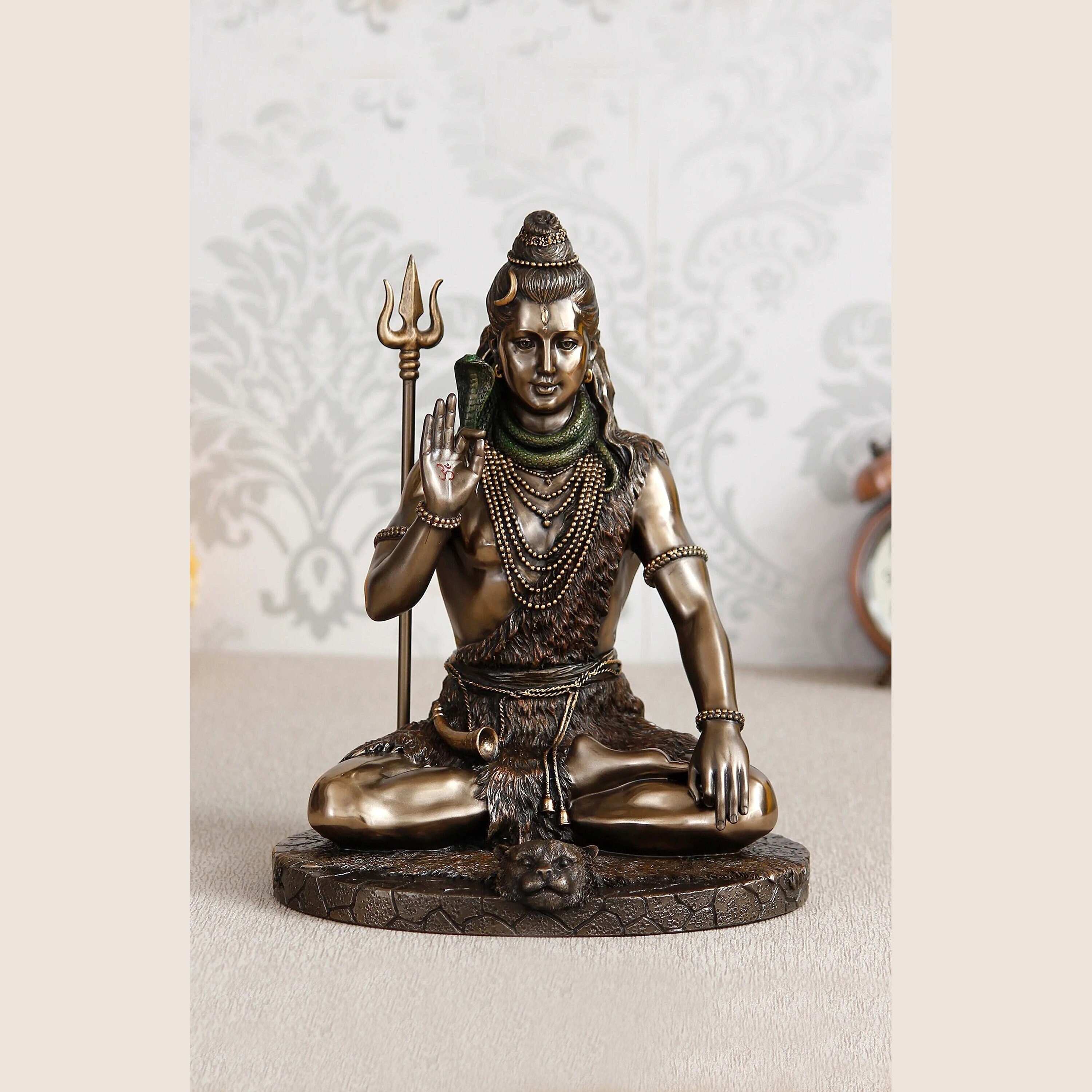 Shiva Statue Lord Shiva Statue Mahadev Statue Trishul Hindu God 