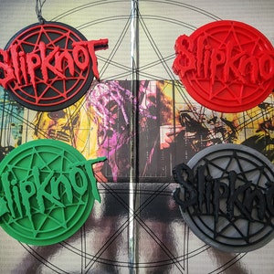 Slipknot Band Logo Decoration Iowa 3D Printed Custom Colors PLA