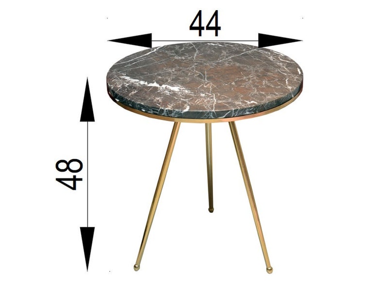 Black Marble Coffee Table Gold Legs Etsy Australia