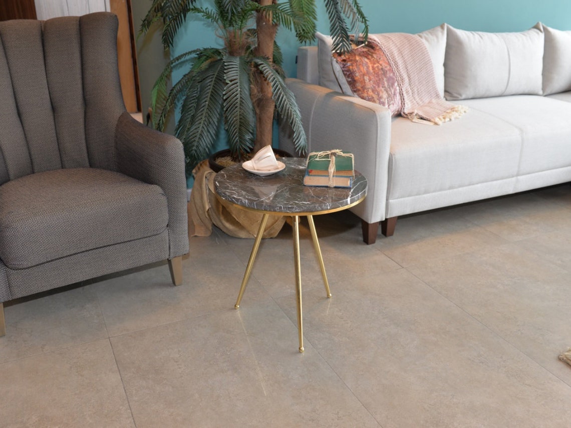 Black Marble Coffee Table Gold Legs Etsy Australia