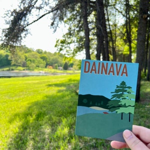 Dainava Ilustrado Postal