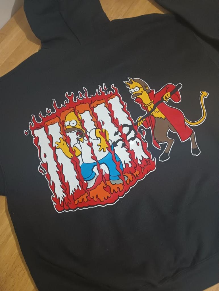 The simpsons hoodie Etsy Mexico
