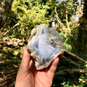 Blue Lace Agate Crystal Chalcedony Specimen Crystal Collectors Item Blue Lace Agate Geode Drusy Coated Agate