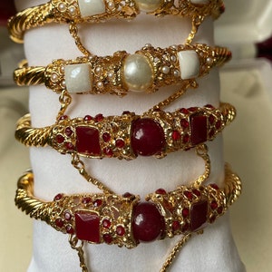 Beautiful gold zircon stone sets in 2.5 opener  kare.
