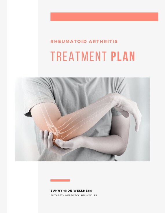 Rheumatoid Arthritis Treatment Plan Etsy