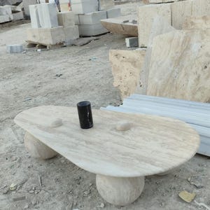 Handmade Coffee Table, Marble Coffee Table,garden coffee table,Natural Stone Coffee Table, Handmade Home Decor, Coffee Table, Marble Table