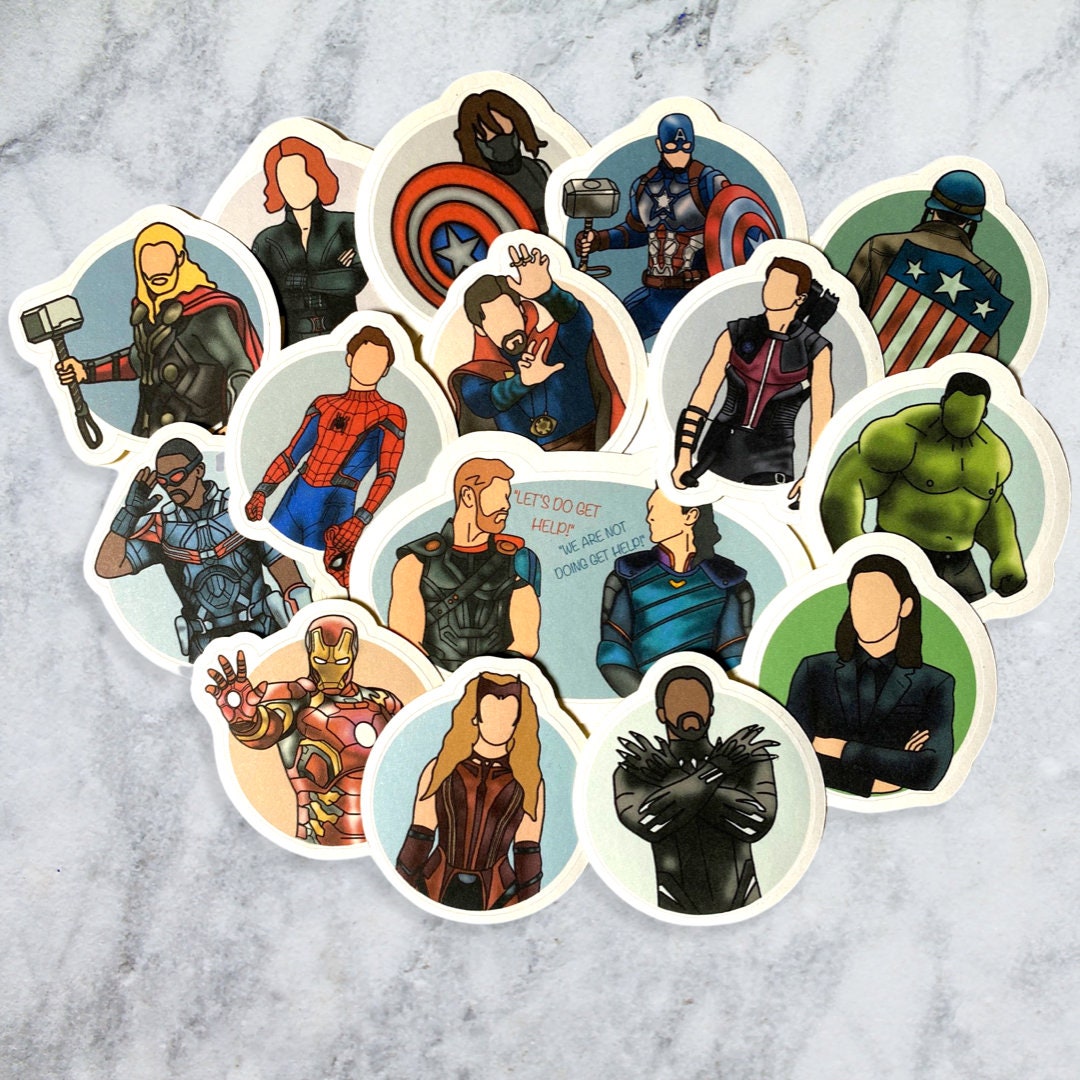 Avengers stickers -  France