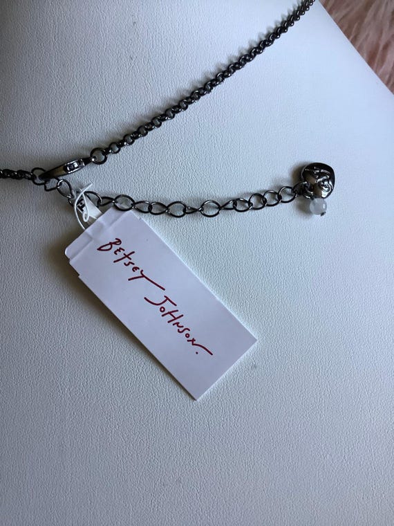 New with tag Betsey Johnson necklace ghost retail price 78 View 3