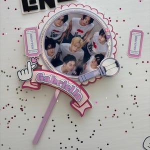 Enhypen ケーキトッパー/K-POP ケーキトッパー/Enhypen ケーキ/韓国バンド ケーキトッパー/Enhypen 誕生日/Enhypen パーティー/ソンフン パーティー
