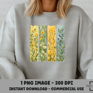 Floral PNG, Flowers PNG, Watercolor Flowers, Watercolor PNG, Watercolor Floral png, Spring Clipart, Mom png, Flower Clipart, Wildflower png
