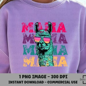 Maman lama PNG, lama PNG, PNG drôle, png sarcastique, maman lama png, maman png, maman png, clipart de lama, graphique de lama, image de lama