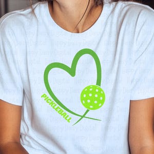 Pickleball SVG, Pickle Ball SVG Bundle, Pickleball PNG, Pickleball Clipart, Pickle ball, Pickleball Heart svg, Pickleball Shirt
