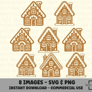 Casa de gengibre SVG, Casa de gengibre PNG, Casa de gengibre, Clipart de Natal, Casa de Natal SVG, Pão de gengibre svg, Pão de gengibre png