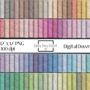 100 Colors Leather Texture Digital Paper, Digital Backdrop, Scrapbook Paper, Printable, Instant Download - 100 Commerical Use