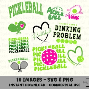 Pickleball SVG, Pickleball PNG, Pickleball Shirt, Pickle Ball, Pickleball Game, Pickleball SVG Bundle, Pickleball Clipart, Pickleball Vector