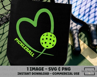 Pickleball SVG-Pickle Ball SVG-Bundle, Pickleball PNG-Bundle, Pickleball Clipart, Pickleball Vektor, Pickleball, Pickleball Herz svg