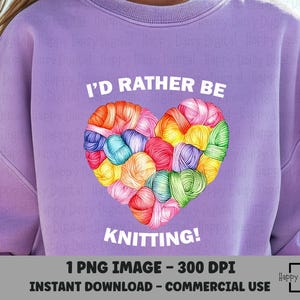 Kniting PNG, Knitting Clipart, Knitting Lover, Yarn PNG, Yarn Ball PNG, Yarn Heart png, Cozy Knitting, Knitting Sublimation, Crafting png