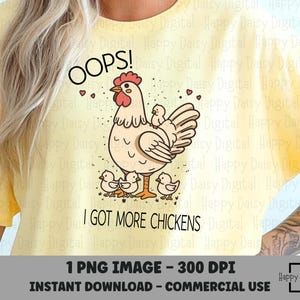 Just One More Chicken png, Chicken PNG, Funny Chicken PNG, Chicken Humor, Chicken Graphic, Chicken Clipart, Funny PNG, Sarcastic Chicken