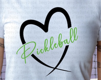 Pickleball SVG, Pickle Ball SVG Bundle, Pickleball PNG, Pickleball Clipart, Pickle ball, Pickleball Heart svg, Pickleball Shirt