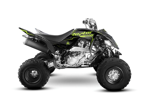 Kit Graphique Yamaha Raptor 700/700R - Autocollants 2013-2023 - Bleu - Neuf